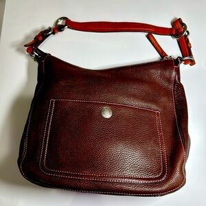 Vintage Coach Leather Bag
